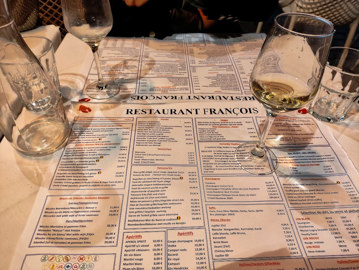 Menu Restaurant Francois-3